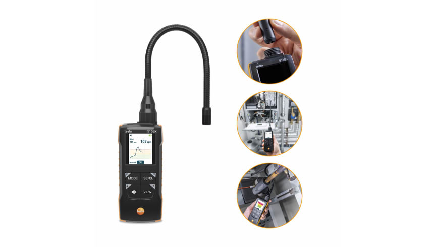 Testo 515 Ex - Kombinovaný detektor plynov a chladív